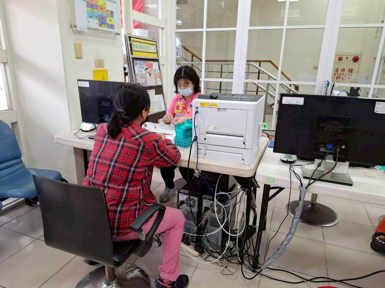 1150328田中鎮衛生所乳攝子抹癌篩照片3