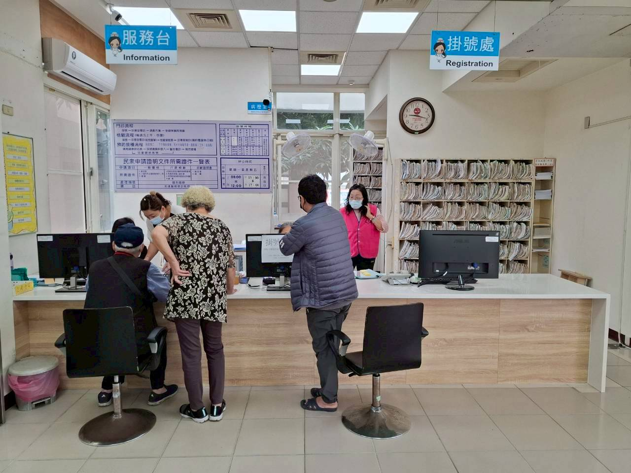 1150331田中鎮衛生所帶狀皰疹疫苗接種照片1