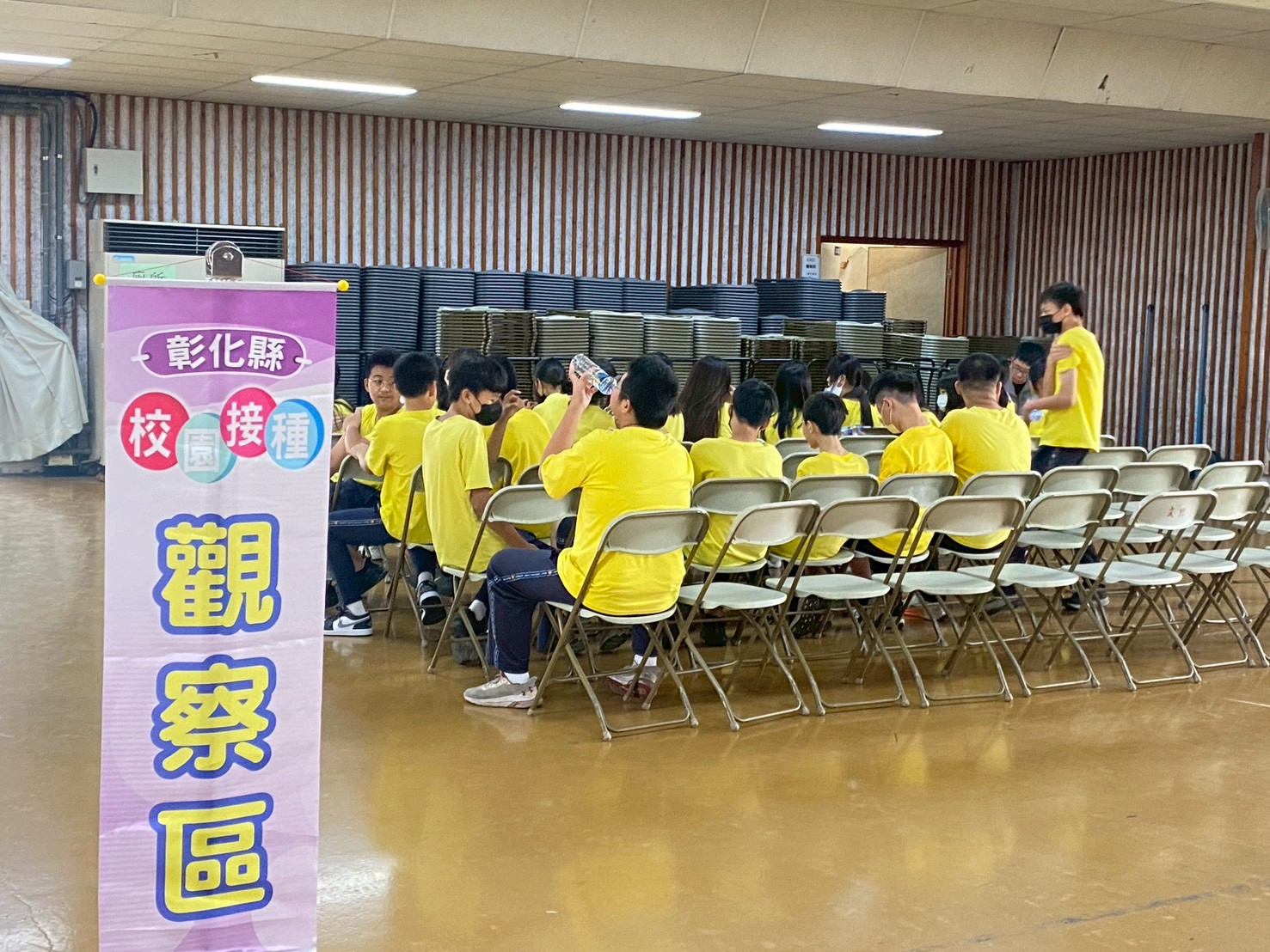 1150416文興高中施打HPV疫苗照片1
