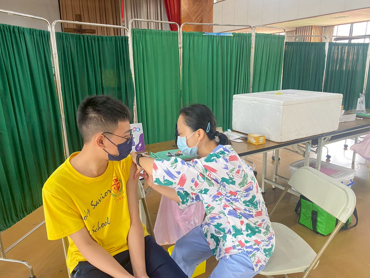 1150416文興高中施打HPV疫苗照片3