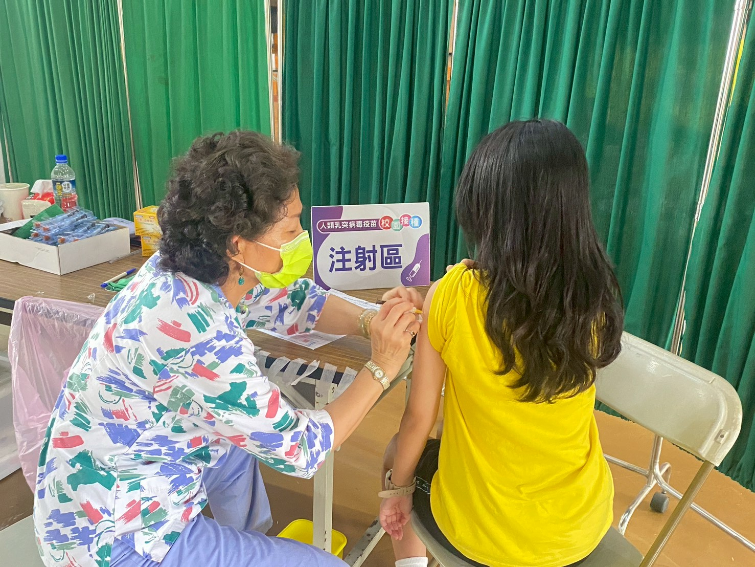 1150416文興高中施打HPV疫苗照片4