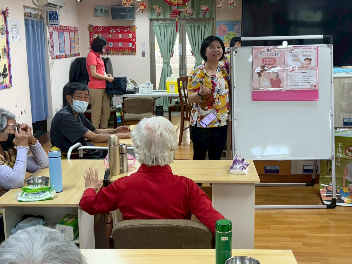 1150420國軍退除役官兵輔導委員會彰化榮譽國民之家衛教宣導照片1