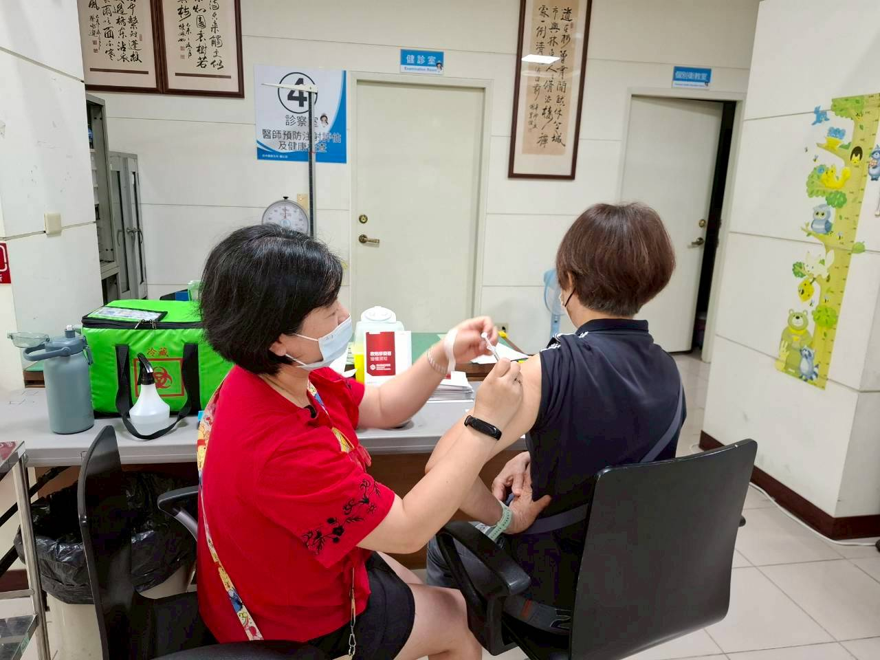 1150424田中鎮衛生所帶狀皰疹疫苗接種照片5