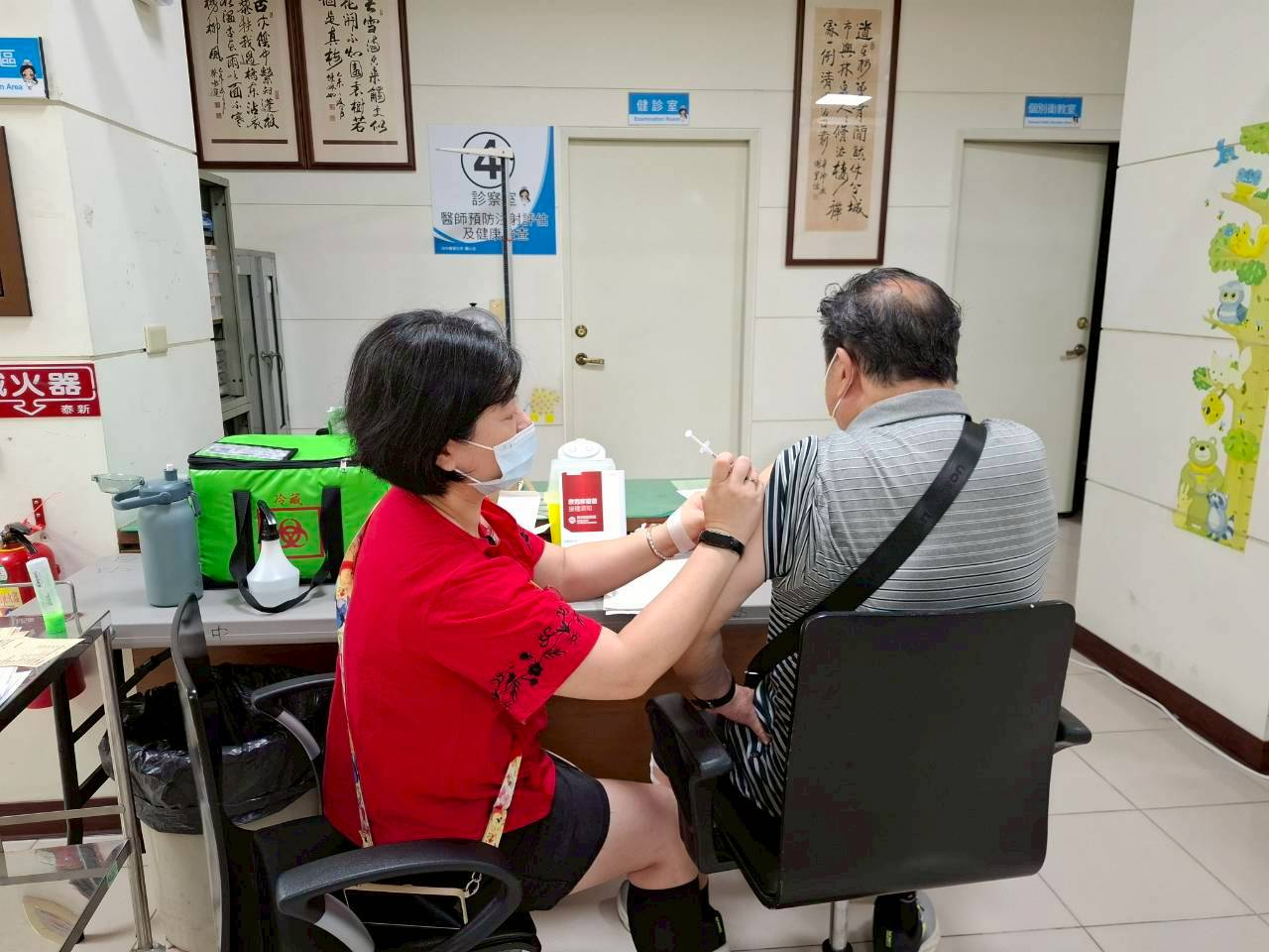 1150424田中鎮衛生所帶狀皰疹疫苗接種照片6