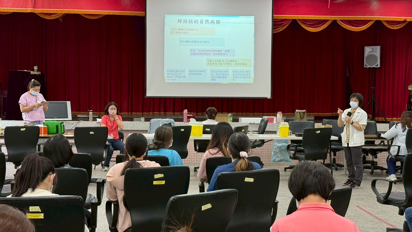 1150504衛生福利部中區老人之家衛教宣導 相本