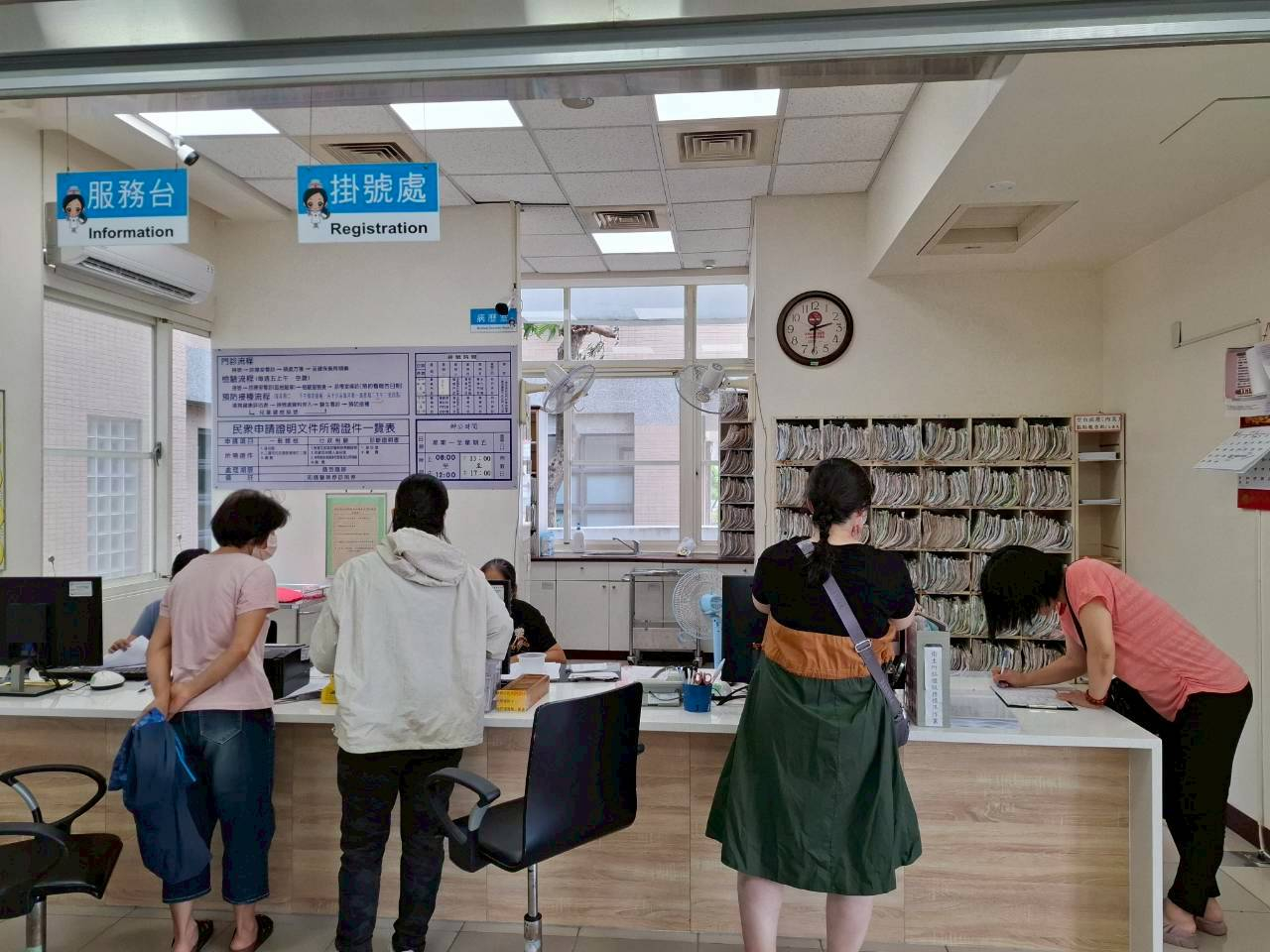 1150624田中鎮衛生所乳攝子抹癌篩照片1