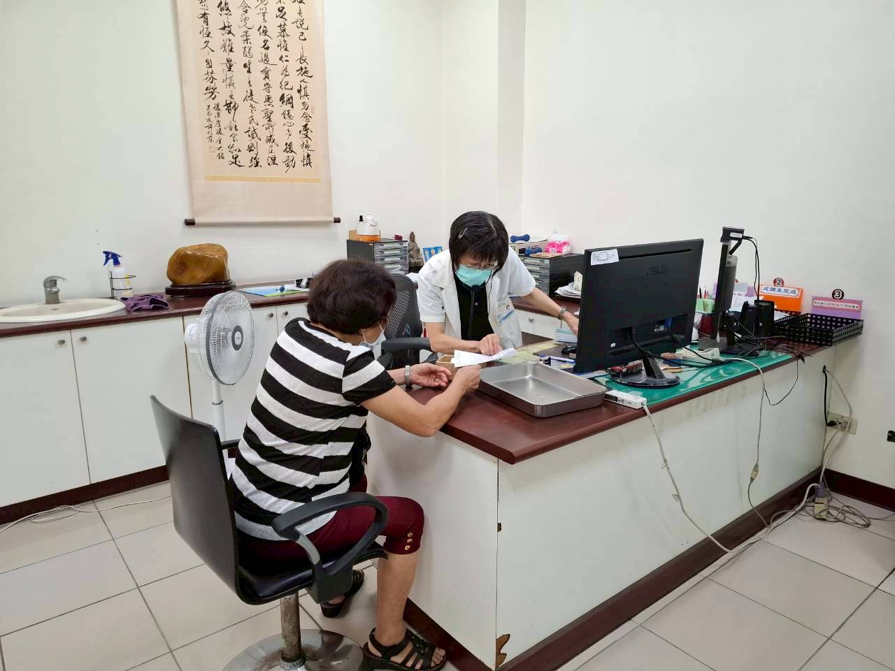 1150703田中鎮衛生所帶狀皰疹疫苗接種照片3