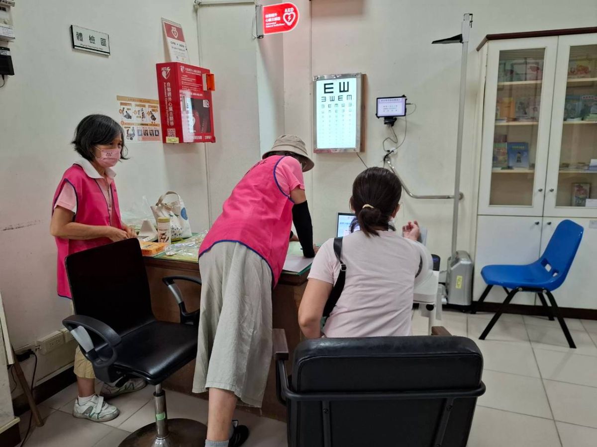 1150813田中鎮衛生所乳攝子抹癌篩照片2